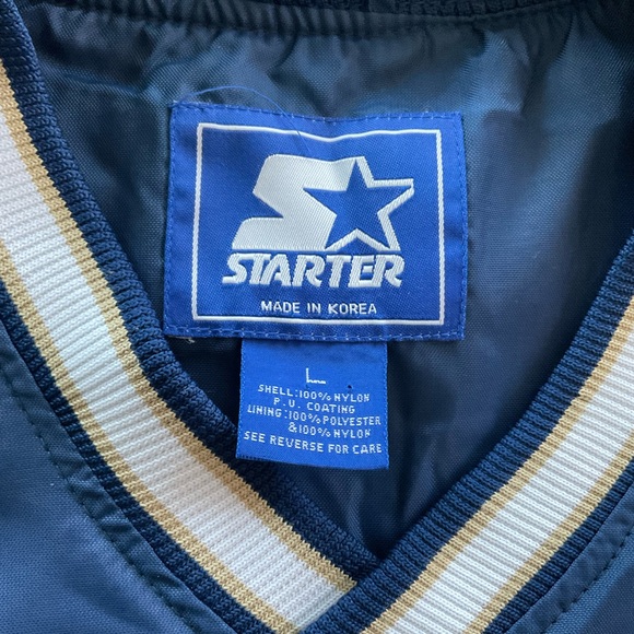 VTG Starter Notre Dame Fighting Irish Pullover Jacket Men’s LARGE Windbreaker - Picture 7 of 11